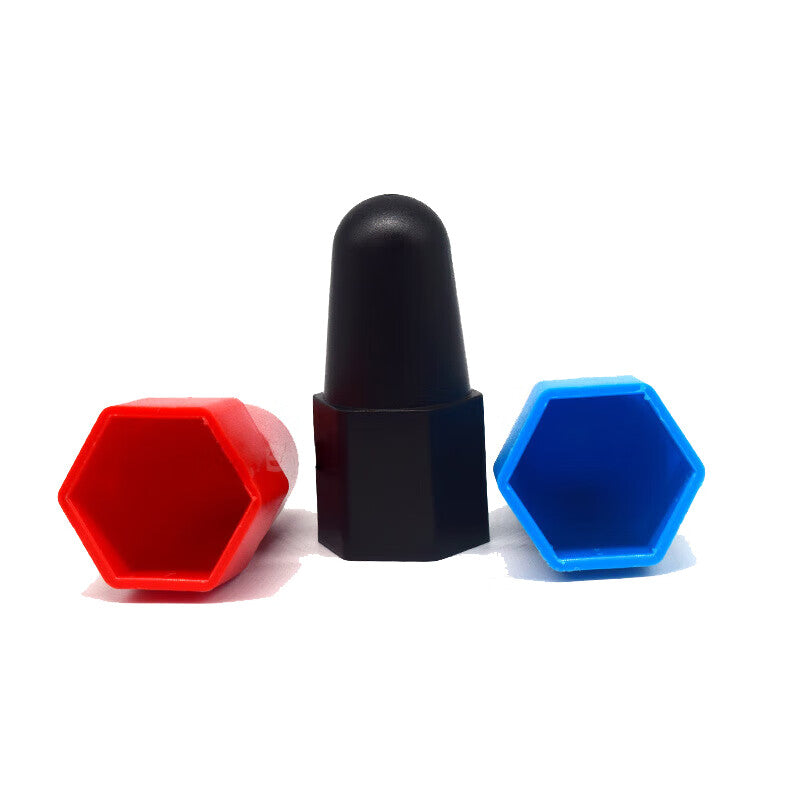 Jing Shi Bolt Protective Caps, 50pcs, Hexagonal Extended Type, for Street Light Bolts and Anchor Bolts, M20*31*45. Unit: Package.