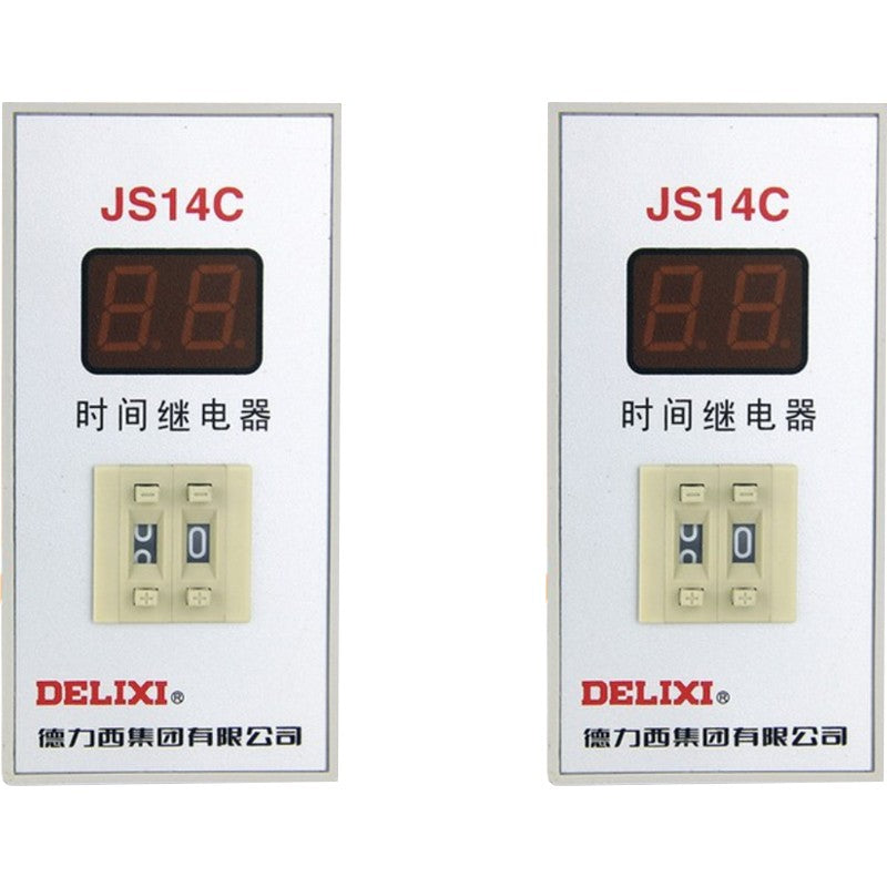 DELIXI ELECTRIC JS14C Digital Time Relay AC380V