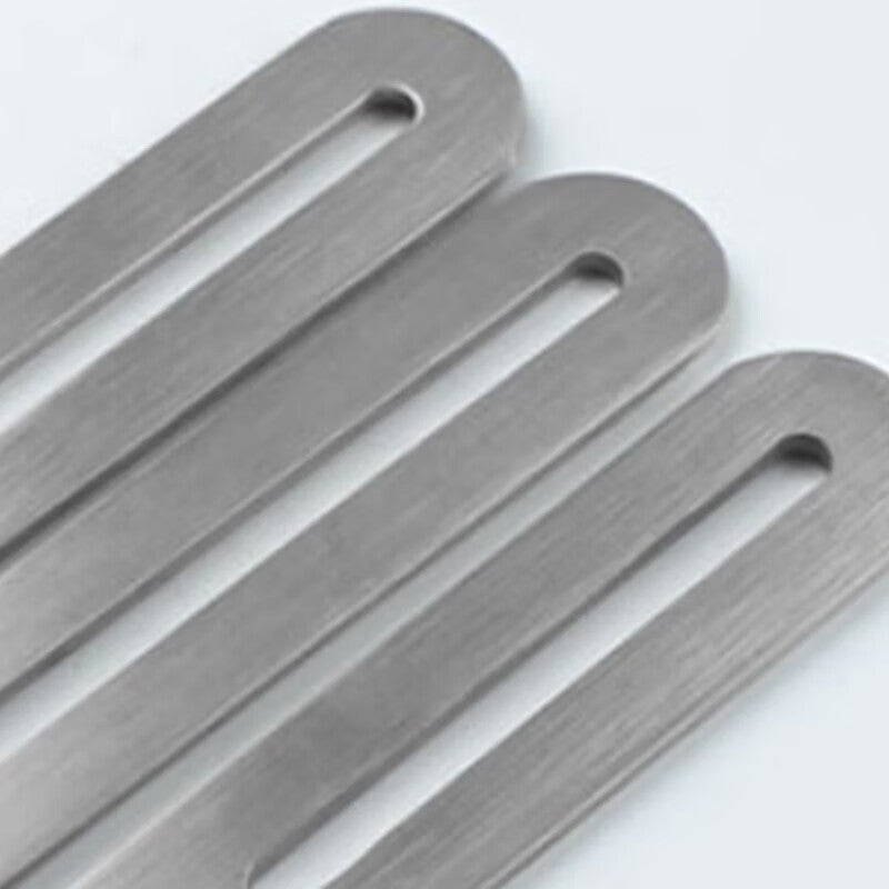 Jin Gu Lao Stainless Steel Thickened Corner Bracket, Movable Right Angle Corner Bracket, Fixed Support Shelf Support, Straight Plate 275 (2 pieces) KZS-1129