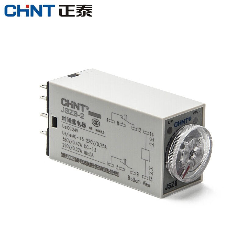 Chint (CHNT) JSZ6-2-10s-AC220V small power-on time relay AC220V