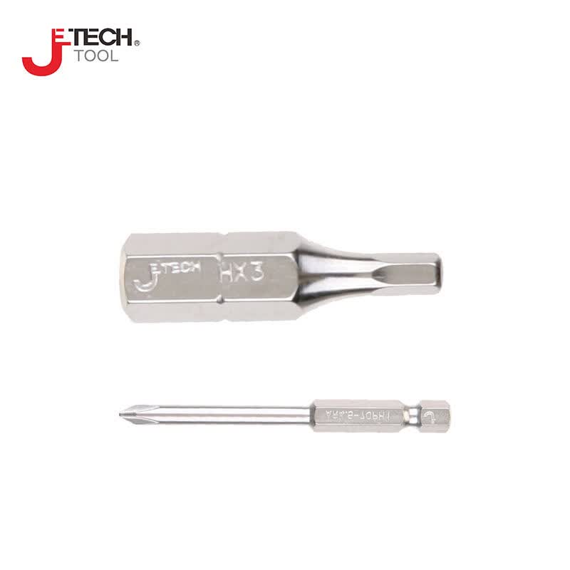 Jetech #1 70mm long single-head Phillips hex screwdriver head; AR3.0-70#1