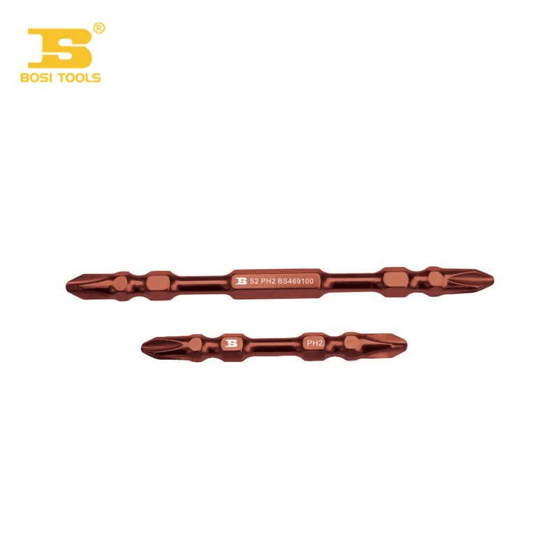 Pers 6.3mm series long impact-resistant double-head screwdriver 65mm; BS469050