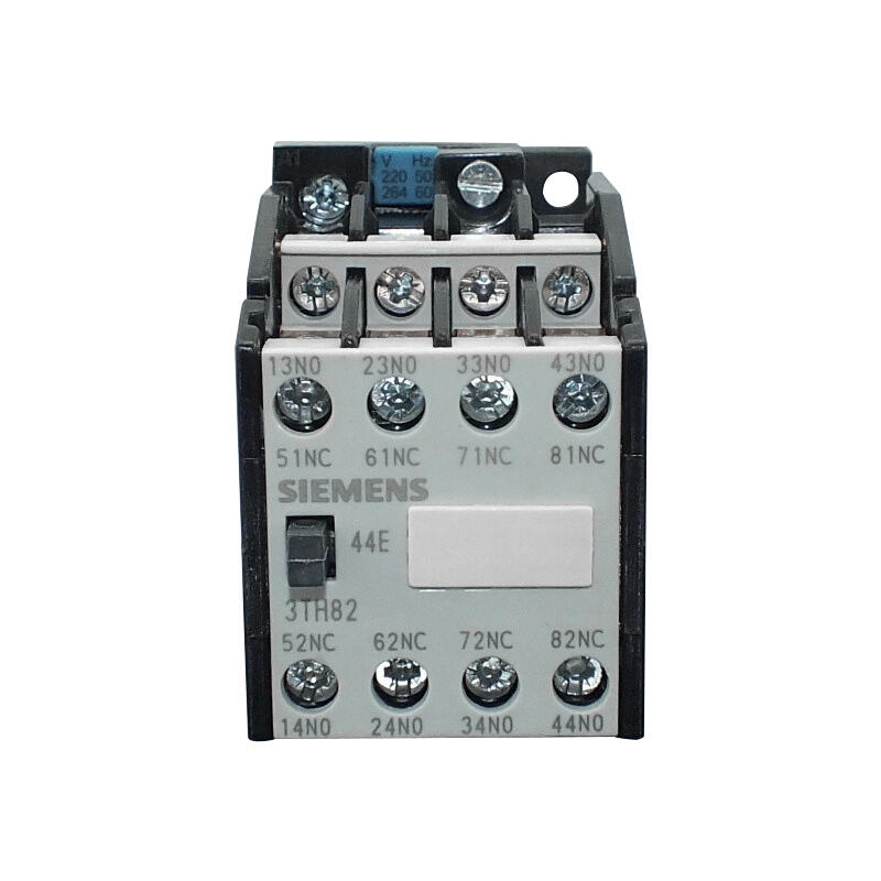Siemens contactor relay AC50HZ, 24V auxiliary contacts: 7 normally open contacts + 1 normally closed contact, specification 0, threaded connection; 3TH82710XB0