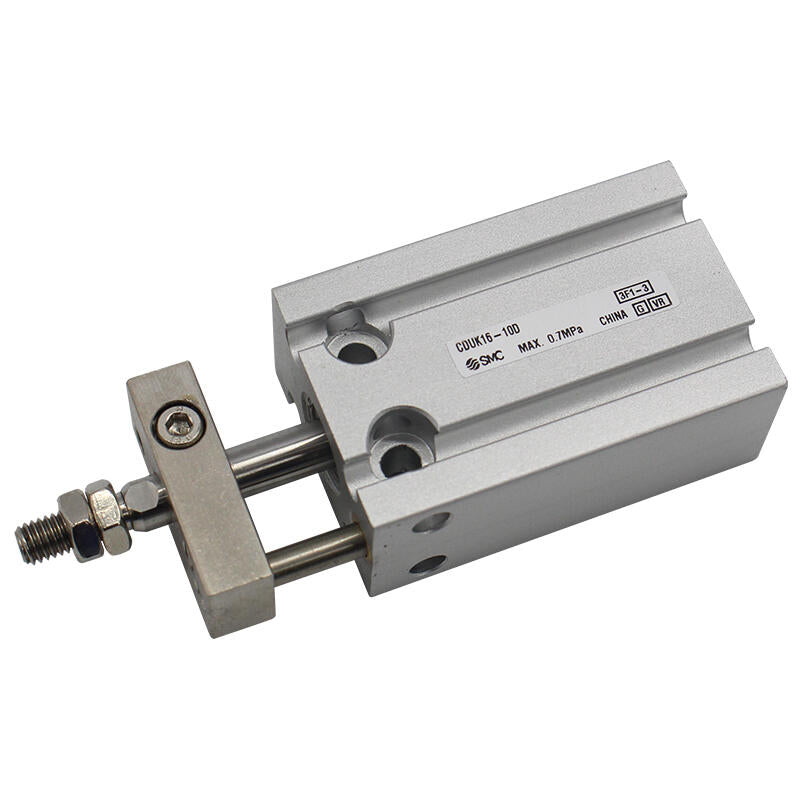 SMC free installation cylinder, rod non-rotating type, single rod double acting; CDUK16-30D
