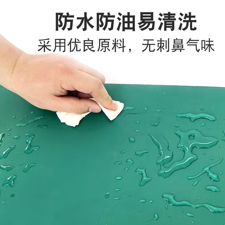Tiger Pavilion Anti-static Table Mat, Repair Tablecloth, Anti-static Workbench Mat, Green Table Mat, Laboratory High Temperature Resistant Rubber Mat