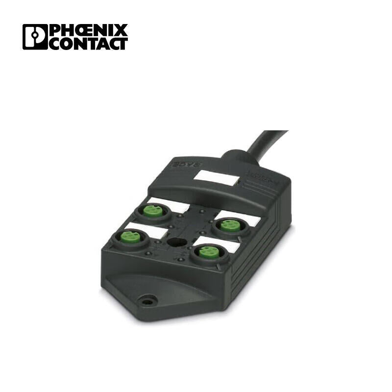 Phoenix sensor / actuator junction box; SACB-4 / 4-L-10,0PUR SCO P