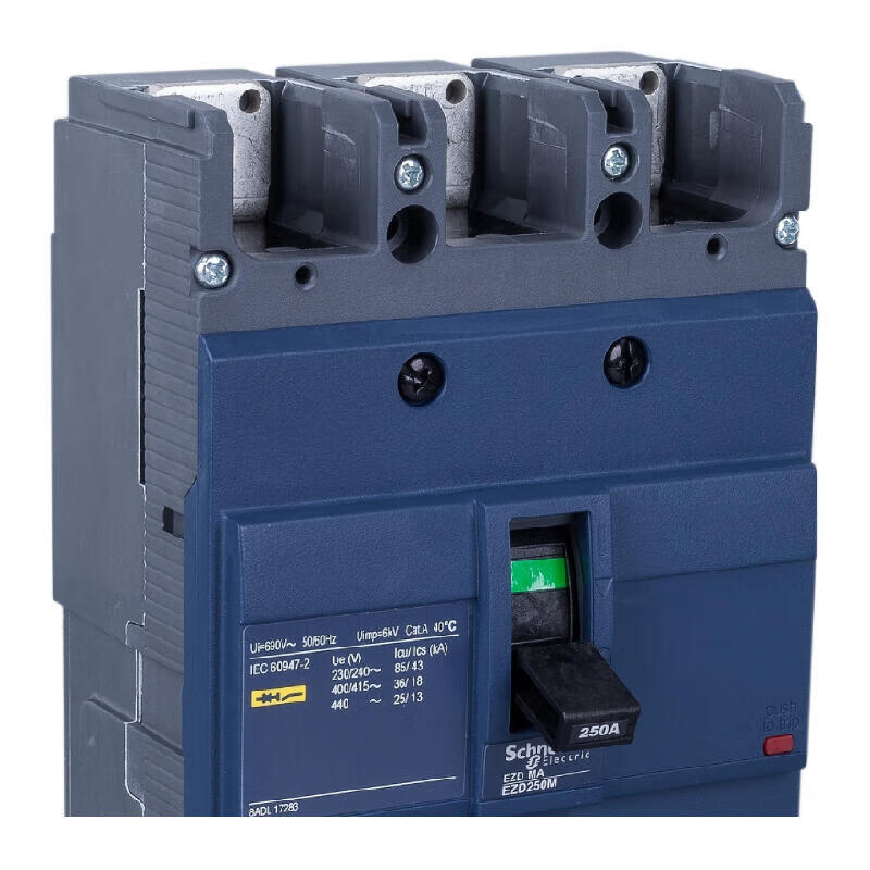 Schneider Electric EZD250M MA250A Molded Case Circuit Breaker