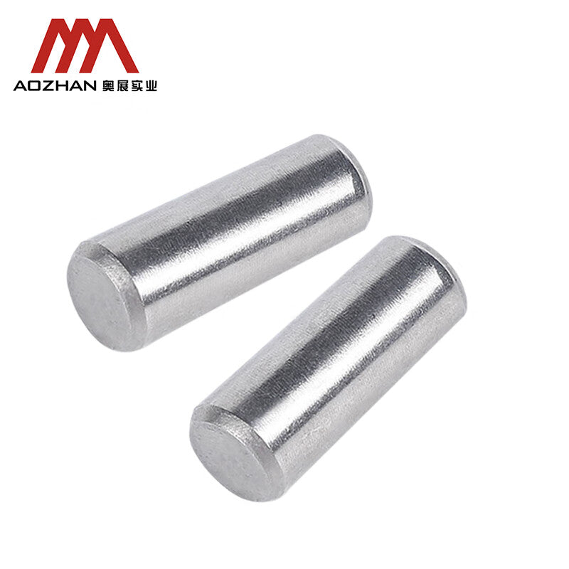 AOZHAN GB119 Standard Parts Cylindrical Pins Positioning Pins Fixing Pins 304 Stainless Steel M6-M12 GPH M8*35 (1000 pieces/box)