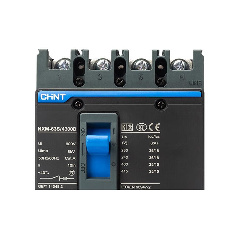 Chint NXM-63S/4300B 63A Plastic Case Circuit Breaker