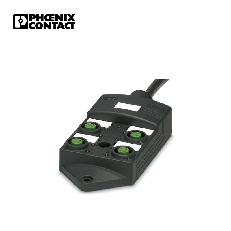 Phoenix sensor / actuator junction box; SACB-4 / 4-L- 5,0PUR SCO P