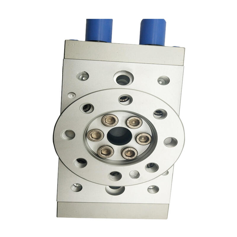 AirTAC Swing Cylinder, Rack and Pinion Type, Adjustment Screw Type, with Magnetic Ring; HRQ200