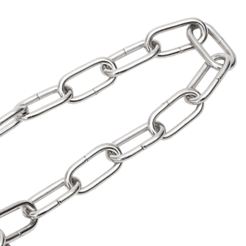 Bingyu Window Chain Door Lock Limiter, Casement Window Anti-theft Lock, Safety No-Drill Window Lock, Stainless Steel Chain 15cm BH-641
