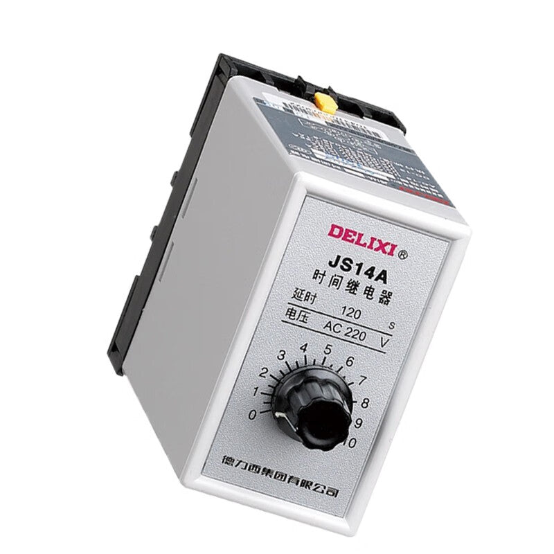 Delixi Electric Transistor Time Relay JS14A 3S AC220V