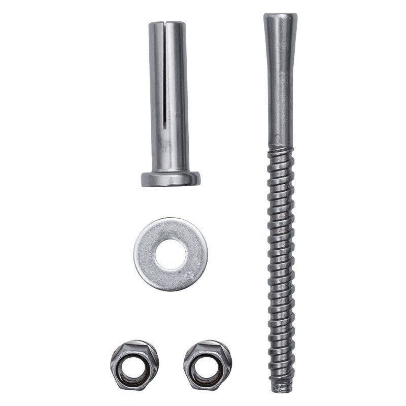 Jin Gu Lao Expansion Bolt, Multi-functional Water Drill Expansion Screw, High Carbon Steel Drilling and Fixing Special Coarse Thread Connector, High Strength KZS-1132