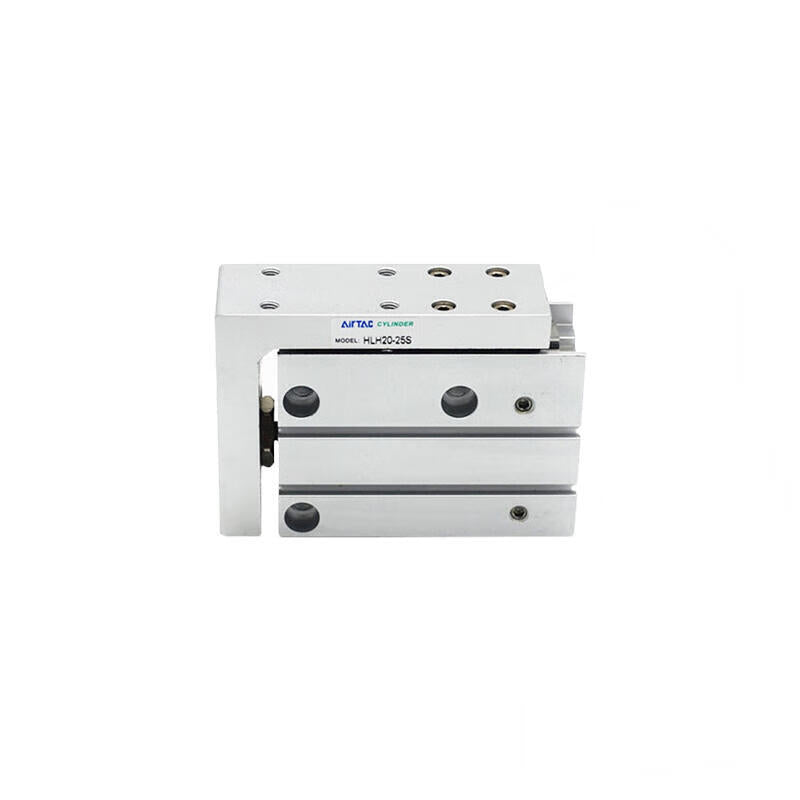 AirTAC side rail type precision slide cylinder, double acting, with magnetic ring; HLH20X50S