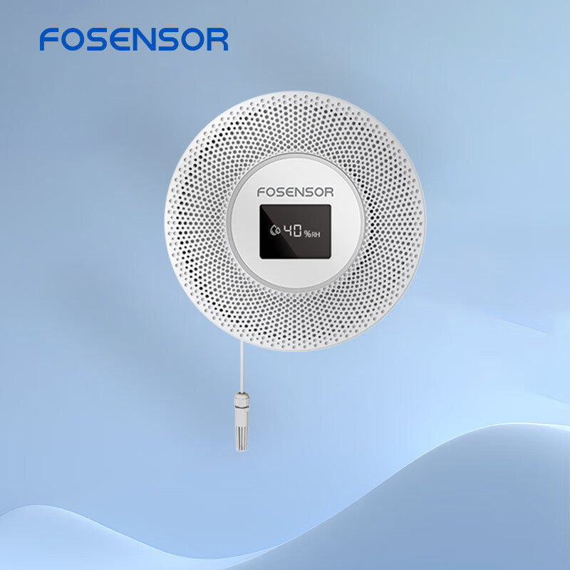 Fushen FS00802F Temperature and Humidity Sensor for Public Places (Screen Display) with RS485 Output