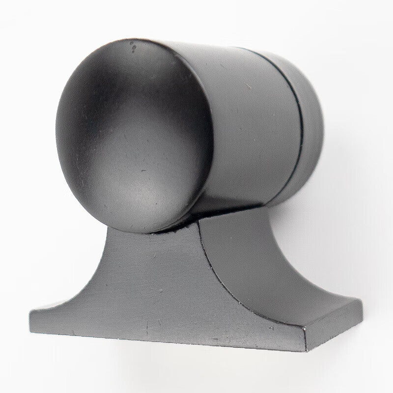 Jin Gu Lao Anti-collision Floor Door Stopper, Thickened Door Stopper, Magnetic Door Stopper, Zinc Alloy Door Stopper with Strong Magnet, Comes with Screws, Black KZS-1143