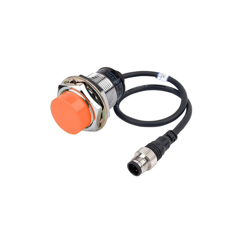 Autonics inductive cylindrical proximity switch 2-wire M12 connector detection distance 15mm; PRWT30-15DC