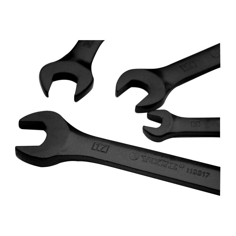 YONK Black double open end wrench 24X27mm; 119624 - Yonk wrenches are designed for durability and precision in mechanical applications.