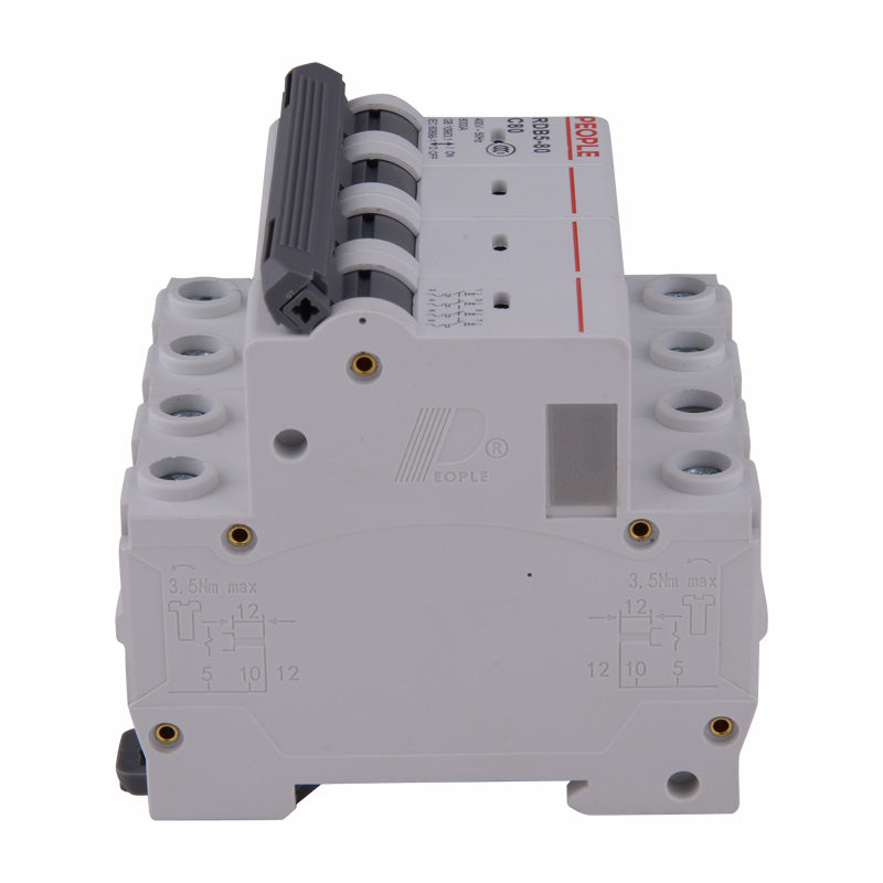 PEOPLE RDB5 Series 100A C Type 4P Air Switch