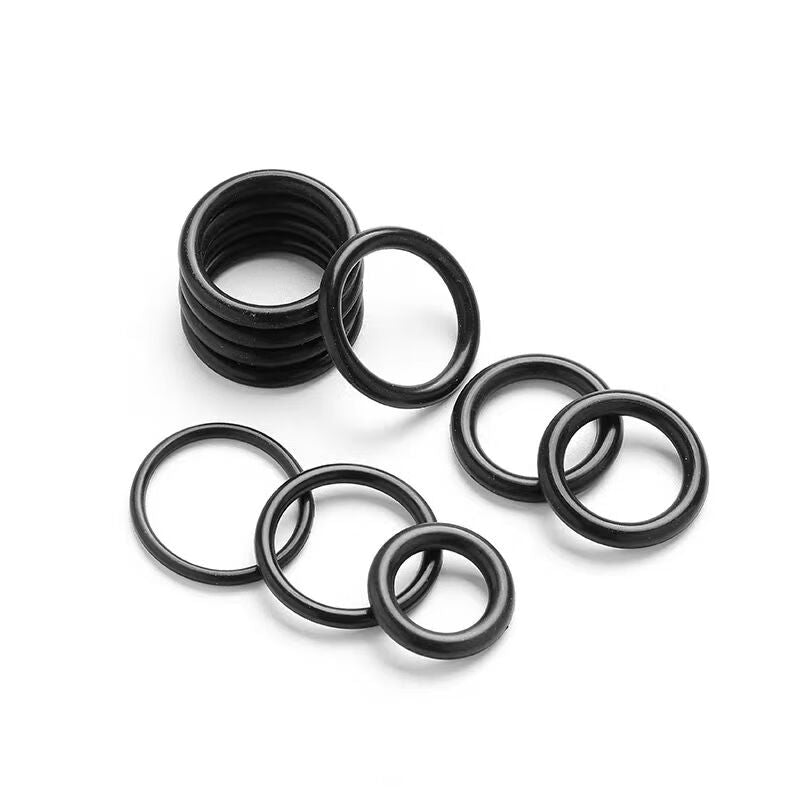 ZHIDE nitrile O-rings, oil-resistant, wear-resistant, pressure-resistant, black, inner diameter 23.6*2.65 mm.
