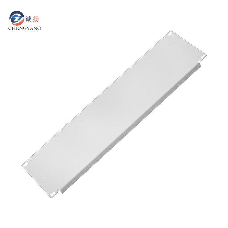 Chengyang CY-JG-MB Утолщенный 19-дюймовый шкаф, черный, 1U, глухая объединительная плата, серверное шасси, белая рамка 2U3U4U6U, крышка 1U, белая