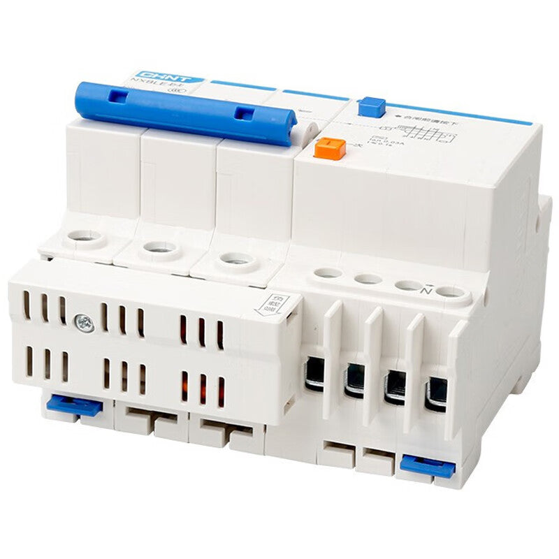 Chint small leakage protection circuit breaker leakage protection air switch NXBLE-63 3P+N C40 30mA 6kA