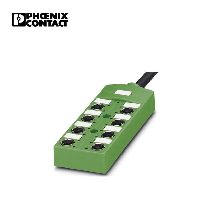 Phoenix sensor / actuator junction box; SACB-8 / 8-L- 5,0PUR SCO