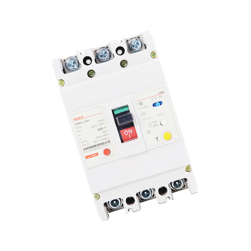 People's Electric RDM1L 3P 40A Leakage Protection Circuit Breaker
