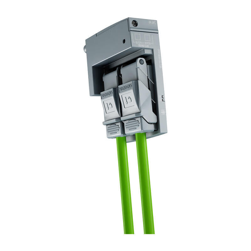 Siemens ET200SP, bus adapter BA2 FC, 2 Fast-Connect interfaces for PROFINET; 6ES71936AF000AA0