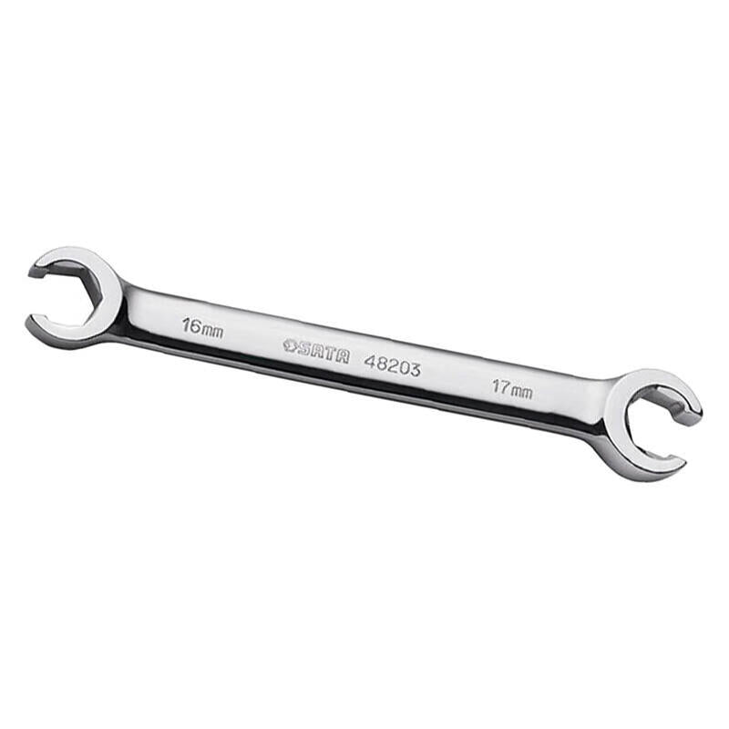 Shida fully polished oil pipe wrench 10X12mm