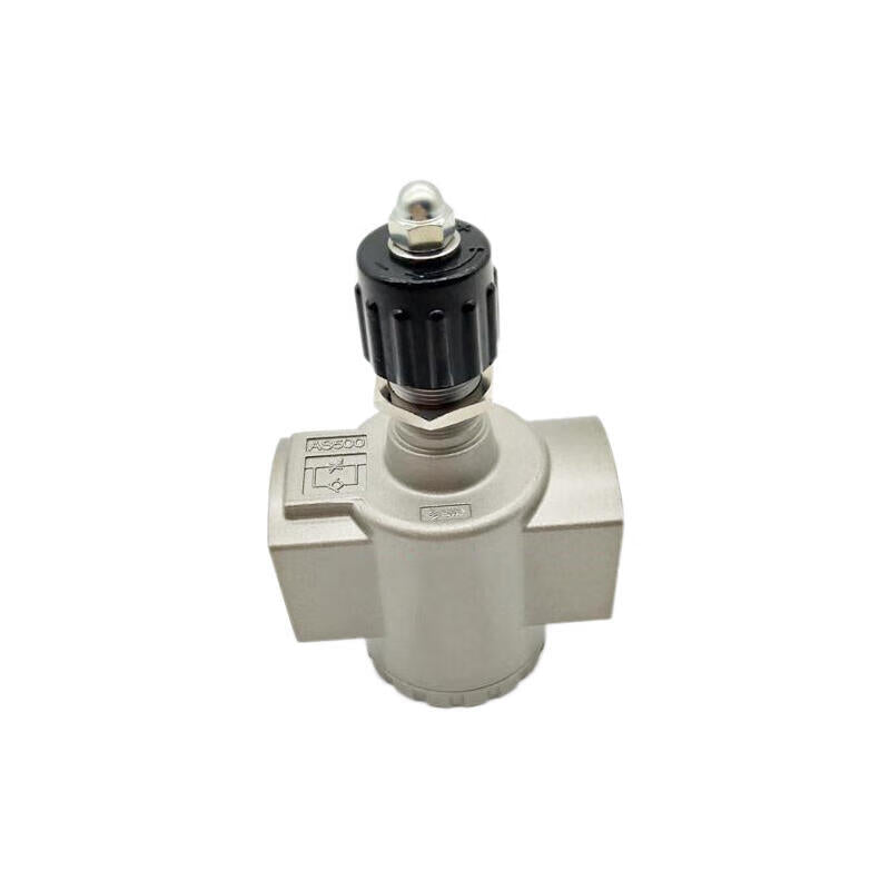 SMC AS500-06 Speed Control Valve, Straight-Through Type