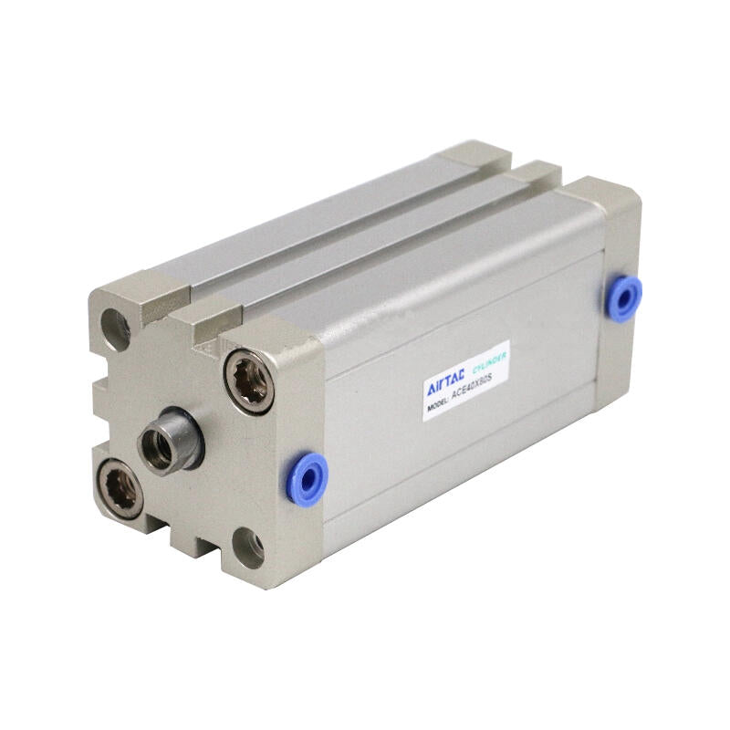 AirTAC compact cylinder, double acting, internal thread piston rod, with magnet; ACE40X10S