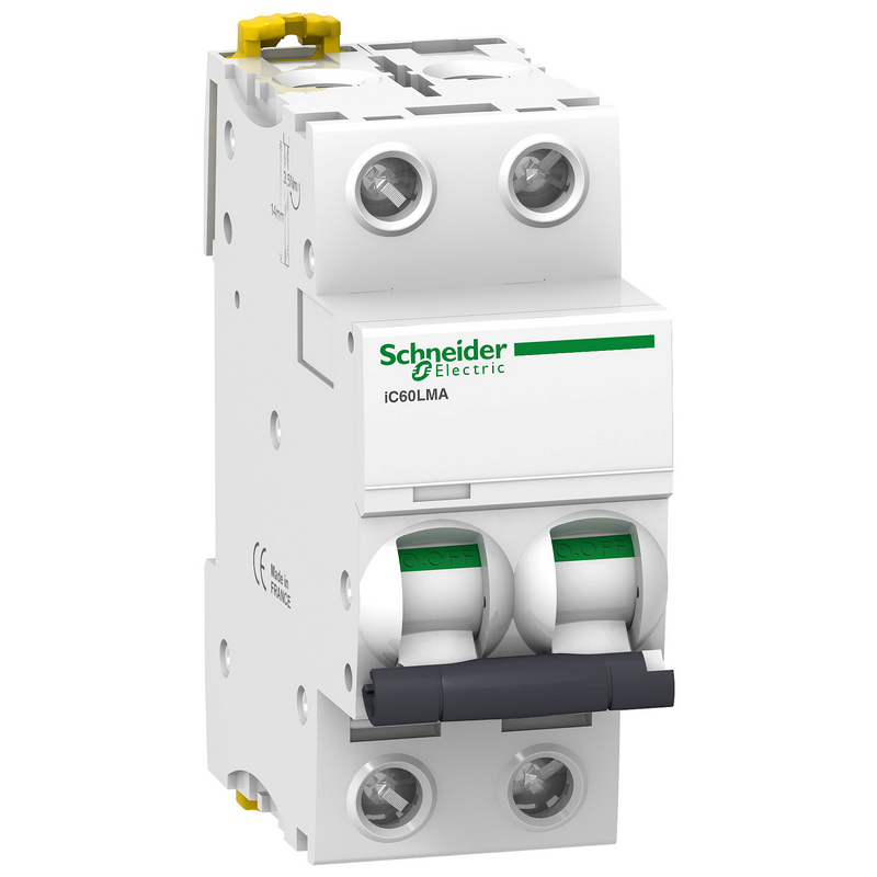 Schneider Electric iC60LMA 2P 2.5A Miniature Circuit Breaker