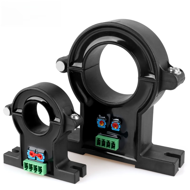 USAMR Open-Type AC/DC Hall Current Transmitter Sensor Transformer 0-100A Output 4-20mA