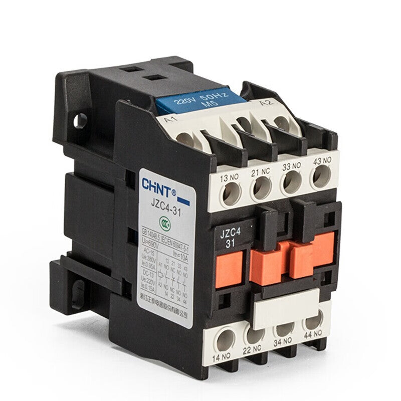 Chint contactor relay 3NO+1NC 220VAC JZC4-31 220V
