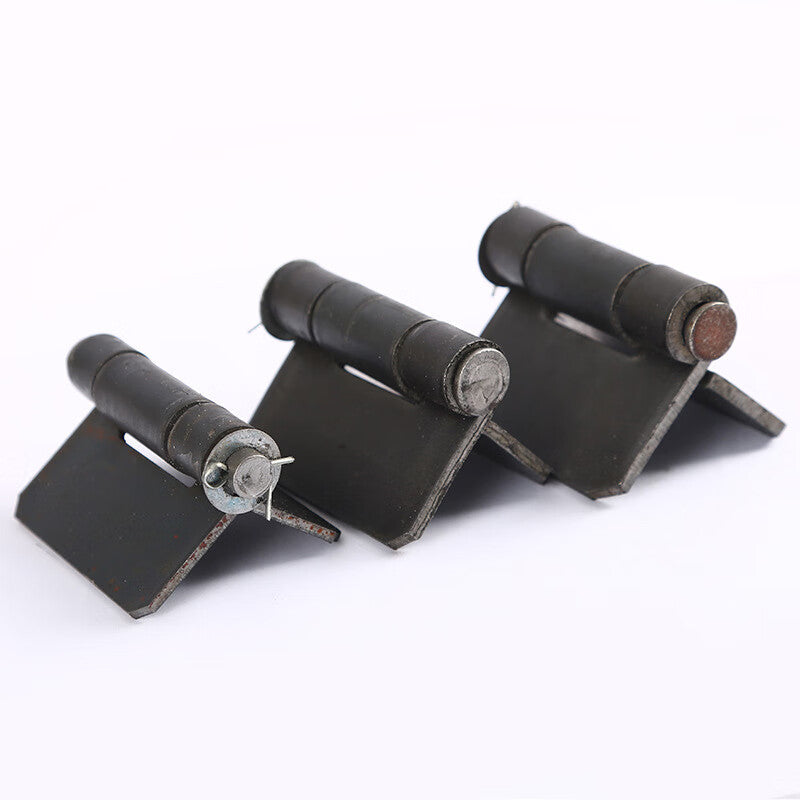 Deqi Heavy-duty Iron Gate Hinges, Thickened Welded Hinges, Detachable Door Hinges, Heavy-duty Truck Cargo Hinges, 190*190*7mm