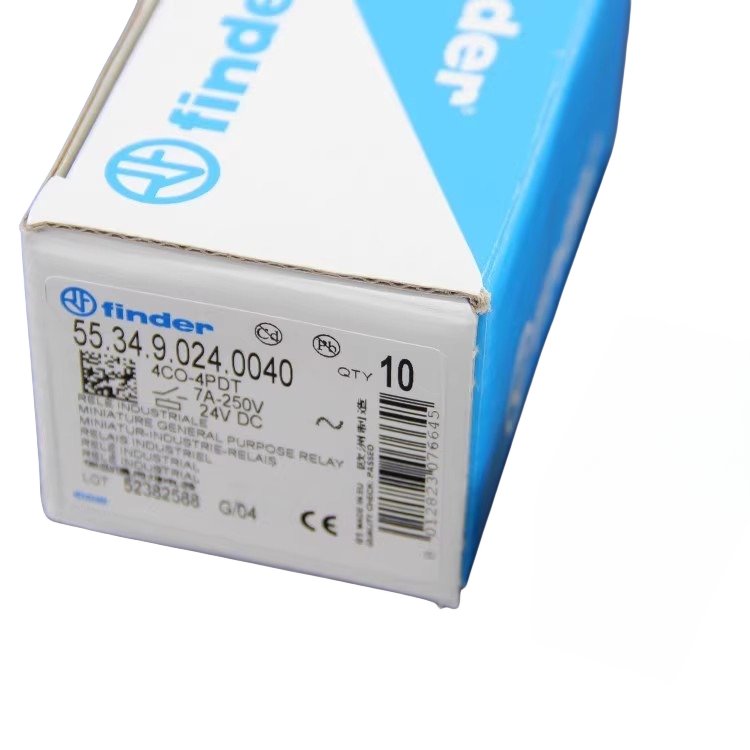 Finder Power Relay 55.34.9.024.0040 14-pin 24VDC