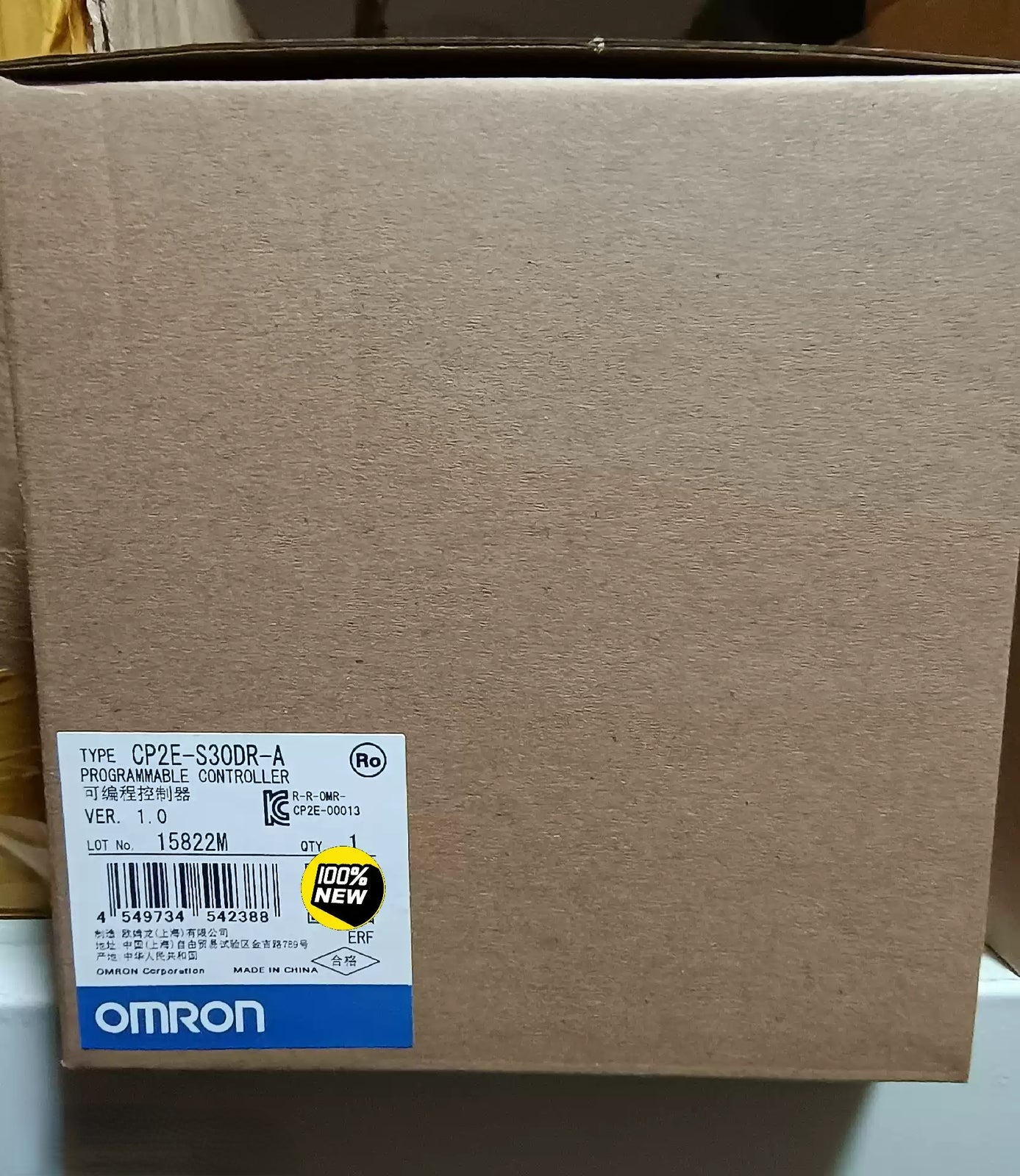1pcs Omron CP2E-S30DR-A Programmable Controller