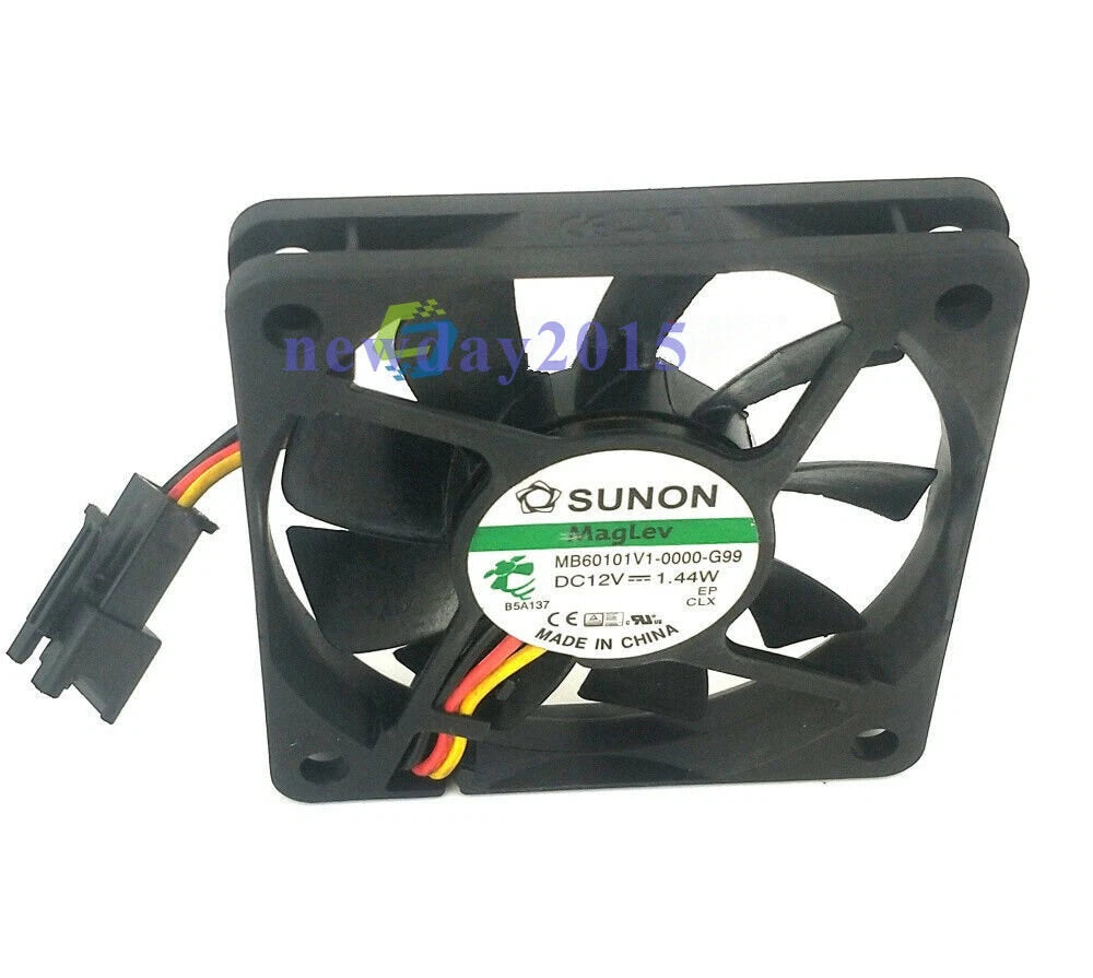 MB60101V1-0000-G99 6010 12V 1.44W 6CM Silent Cooling Fan