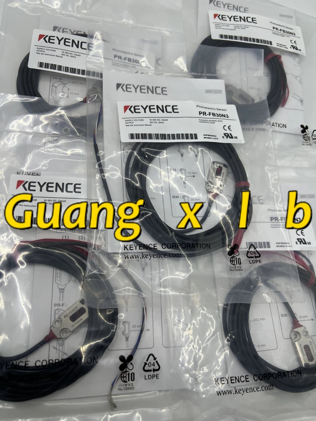 Keyence PR-FB30N3 Photoelectric sensor air transport #G #P