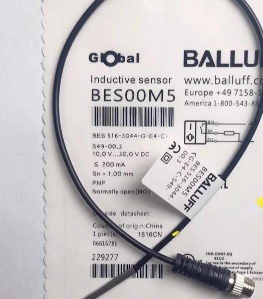 1PC BES00M5 BES 516-3044-G-E4-C-S49-00,3 Sensor for Ball uff