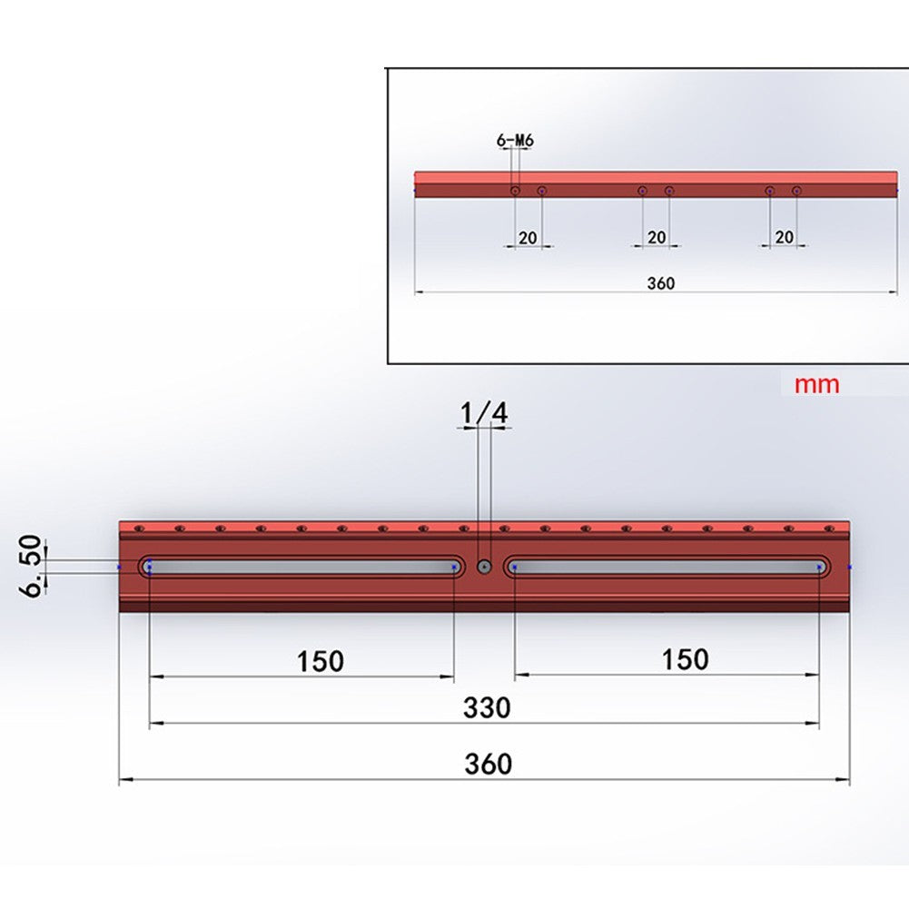 Finderscope Base for Astronomical Telescopes with Adjustable Dovetail Slot