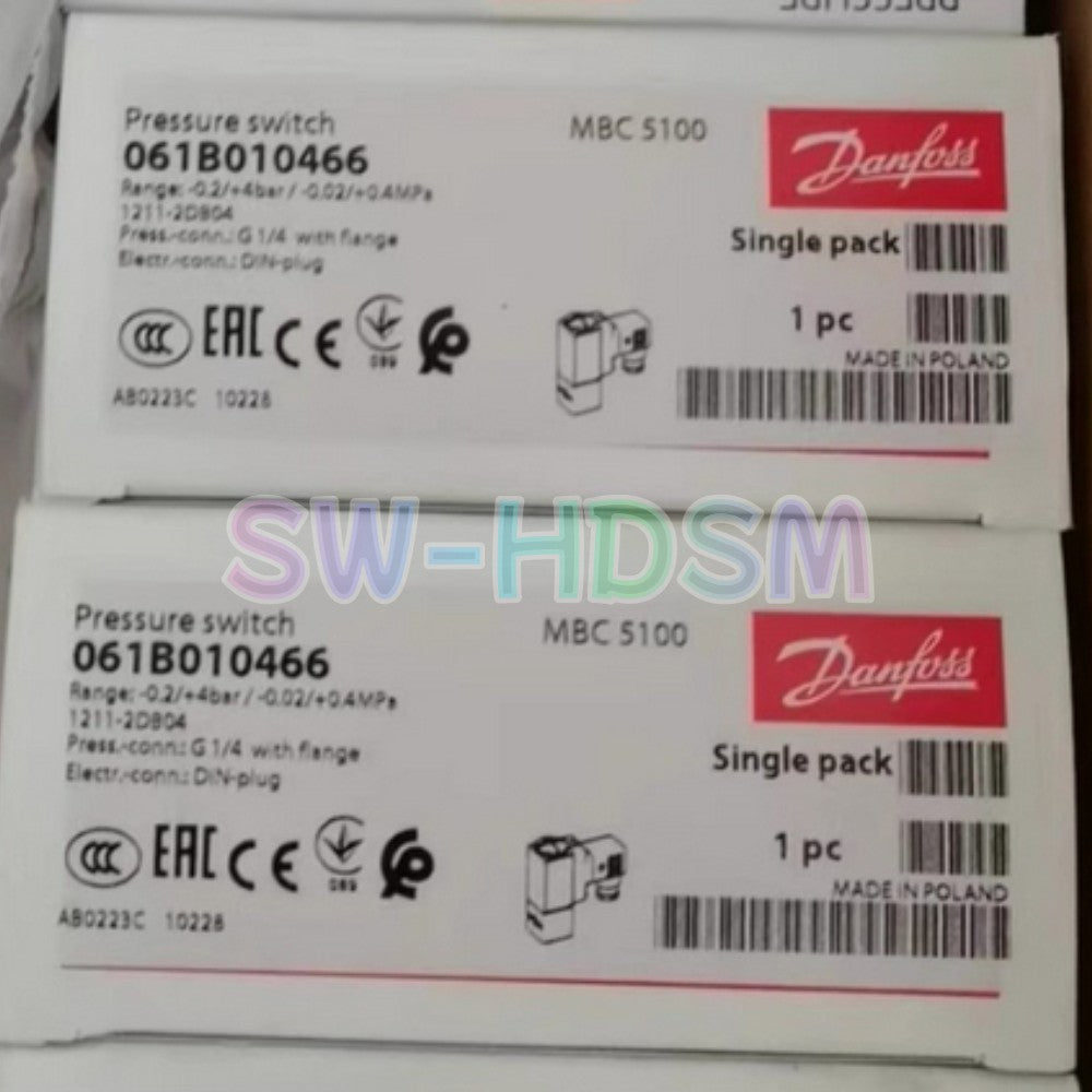 1PCS for Danfoss MBC5100 061B010466 Pressure Switch Freight Free