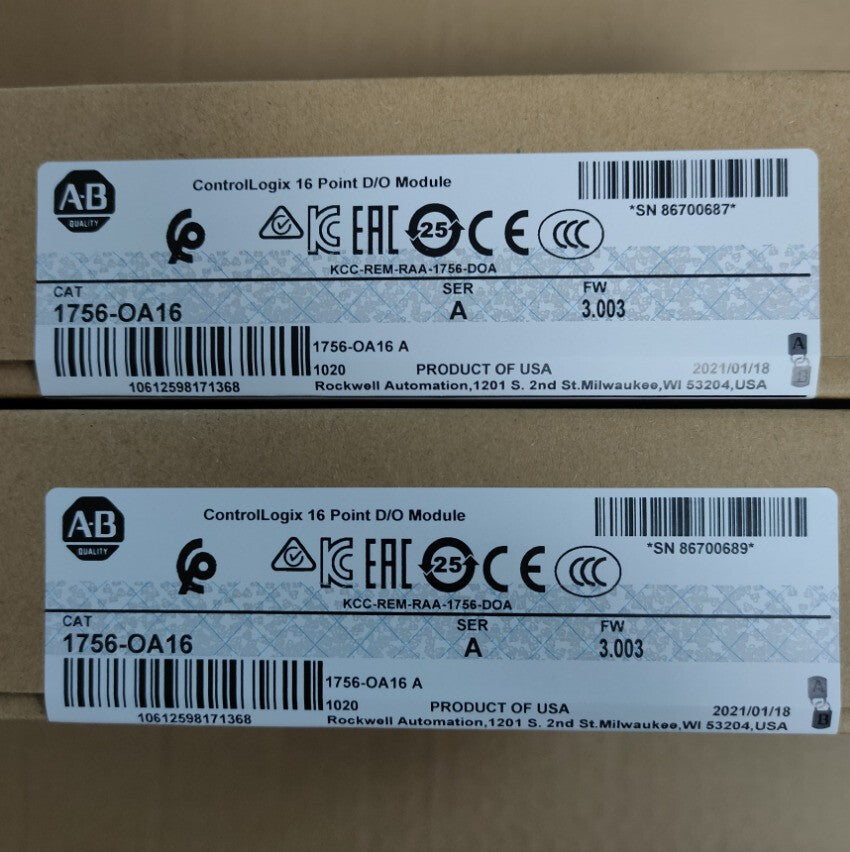 1756-OA16 SER A ControlLogix 16 Point D/O Module 1756OA16 Factory Sealed