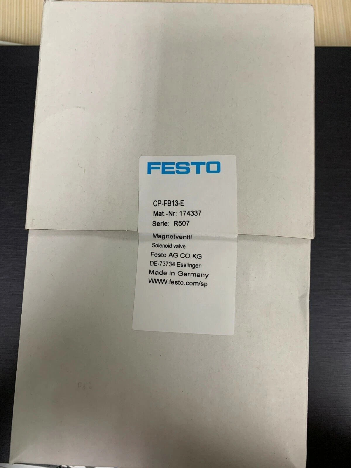 Festo CP-FB13-E 174337 One CPFB13E Solenoid Valve ping