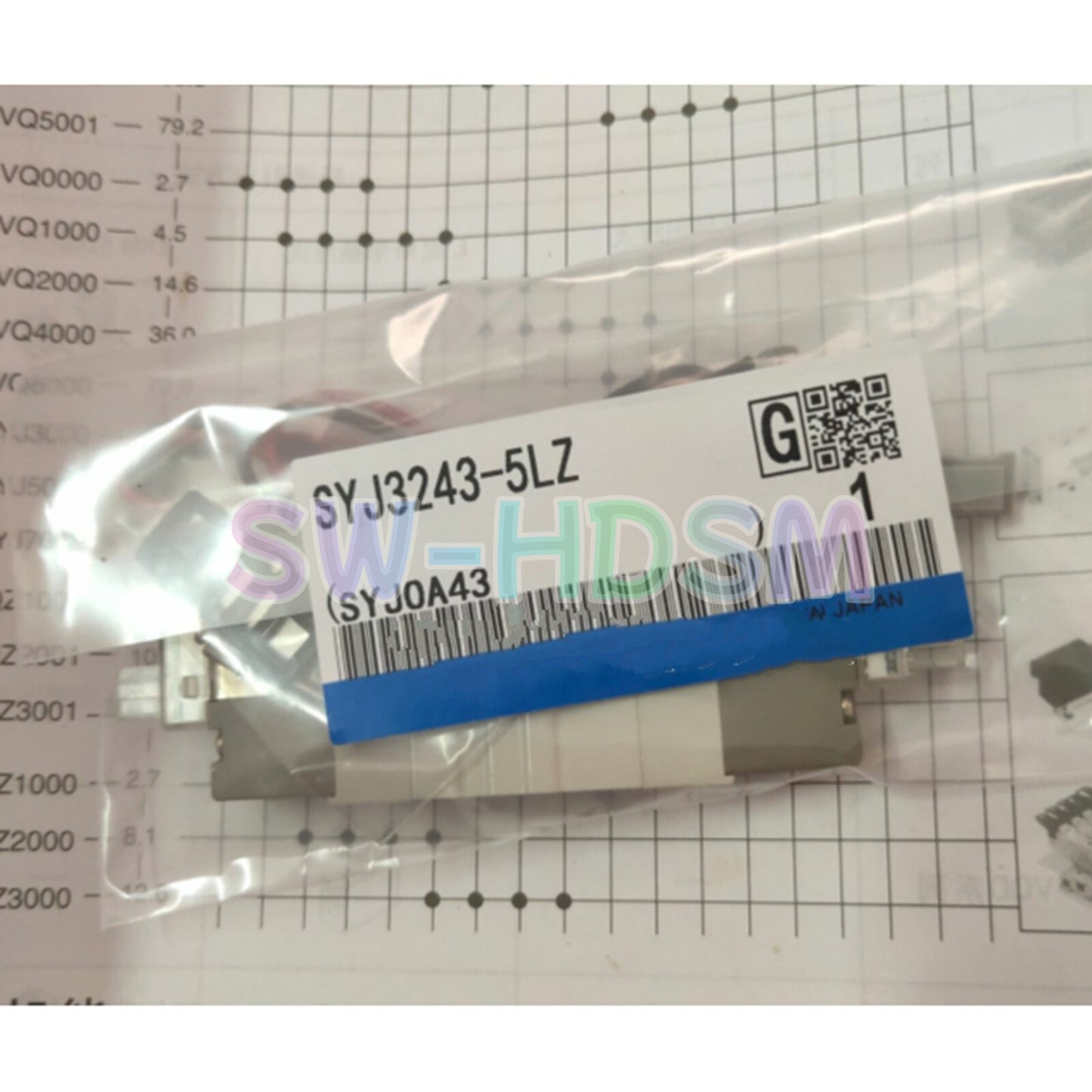 1PCS for SMC SYJ3243-5LZ Solenoid Valve Freight Free