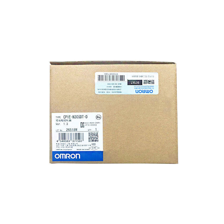Omron Unit CP1E-N30SDT-D CP1E-N40SDT-D CP1E-N60SDT-D Programmable Controller