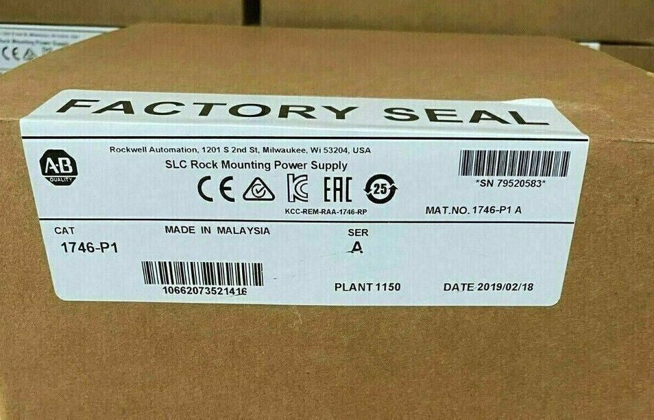 For Allen-Bradley 1746-P1 SLC Rock Mounting Power Supply Module 1746P1