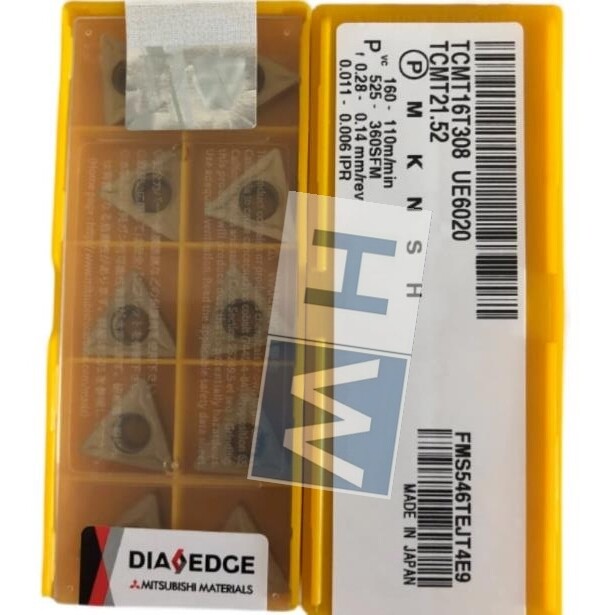 Box/10PCS Mitsubishi Triangular CNC Blade TCMT16T308 UE6020